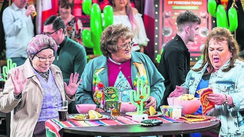 The rebirth of Mrs Brown... new series returns to our TV screens 