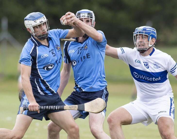 Barryroe and Milford fight for the ball during last seasons Premier JHC encounter at Coachford. Picture: Martin Walsh