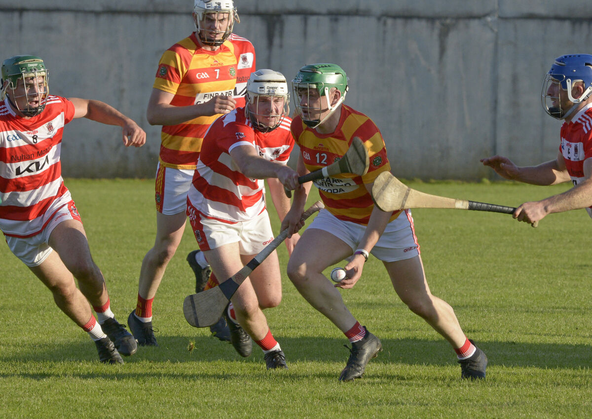 Newcestown's Podge Collins in action. Picture: Denis Boyle Newcestown's Podge Collins in action. Picture: Denis Boyle