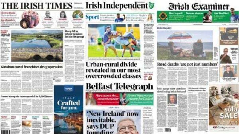 What the papers say: Monday's front pages