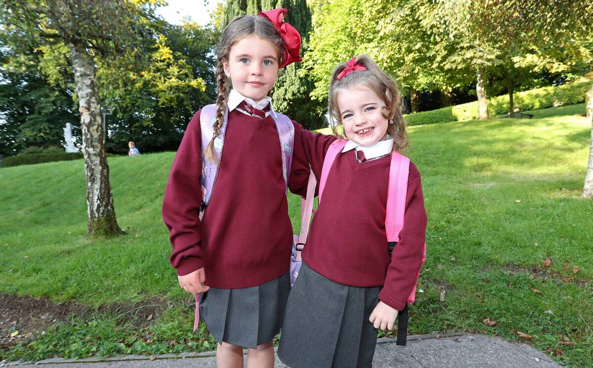 Maci Rae Cronin, Senior Infants and Bonnie Marie Crowley O'Donovan, Junior Infants. Picture: Jim Coughlan. Maci Rae Cronin, Senior Infants and Bonnie Marie Crowley O'Donovan, Junior Infants. Picture: Jim Coughlan.