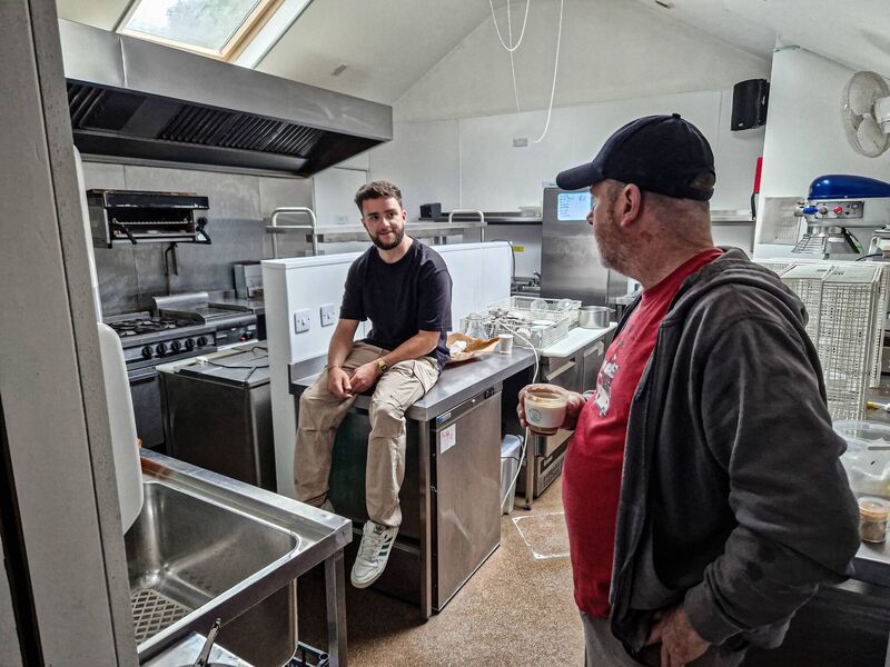 The Wholey Ground cafe.  Pictures: Richard Gordon