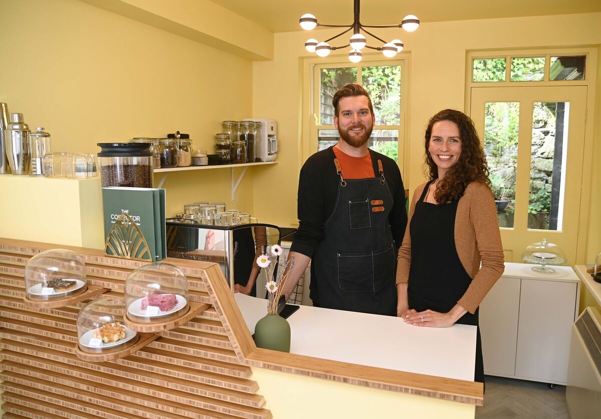 Shannon and Michael Healey in their Concept Store & Coffee(ish) Bar, The Collector, Kinsale. Shannon and Michael Healey in their Concept Store & Coffee(ish) Bar, The Collector, Kinsale.