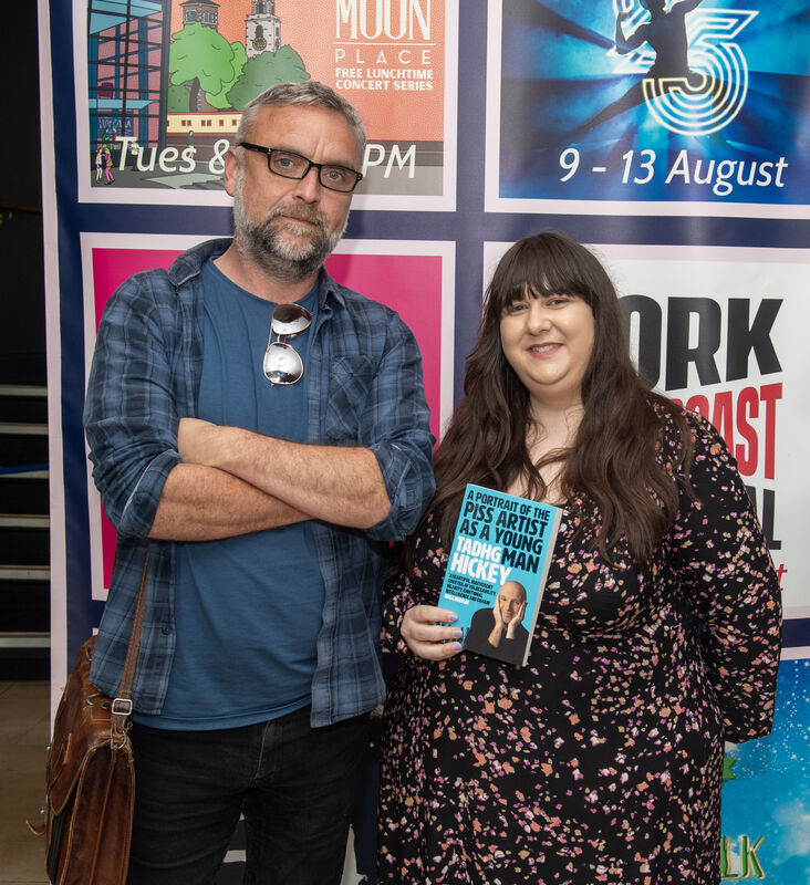 Michael Carr and Victoris Curtis, marketing department Cork Opera House. Michael Carr and Victoris Curtis, marketing department Cork Opera House.