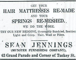 Ad in the Echo on Sept 8, 1923