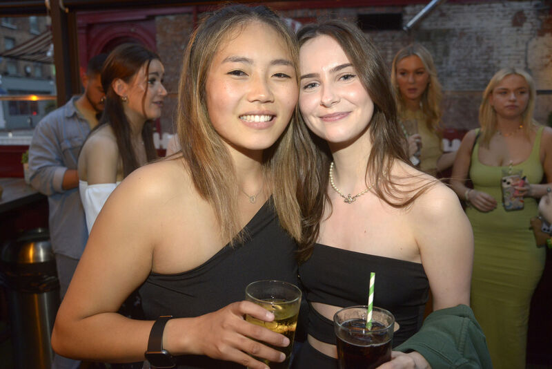 Pictured at the Cork VFI 'End Of Summer' BBQ at Dwyer's Washington Street was Sally Donoughue and Amelia Shannon from Carrigaline. Picture Denis Boyle