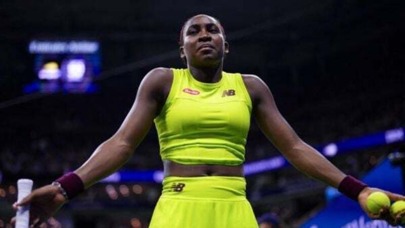 Coco Gauff through to first US Open final after protest disrupts semi-final Coco Gauff through to first US Open final after protest disrupts semi-final