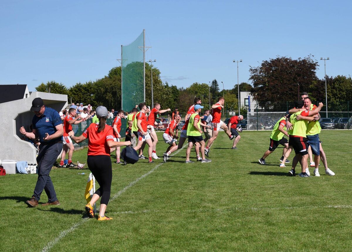 Kilworth celebrate after beating Ballinhassig two weeks ago in the PIHC and in the process qualifying for the knockout stages. Picture: Catherine Sheehan Kilworth celebrate after beating Ballinhassig two weeks ago in the PIHC and in the process qualifying for the knockout stages. Picture: Catherine Sheehan