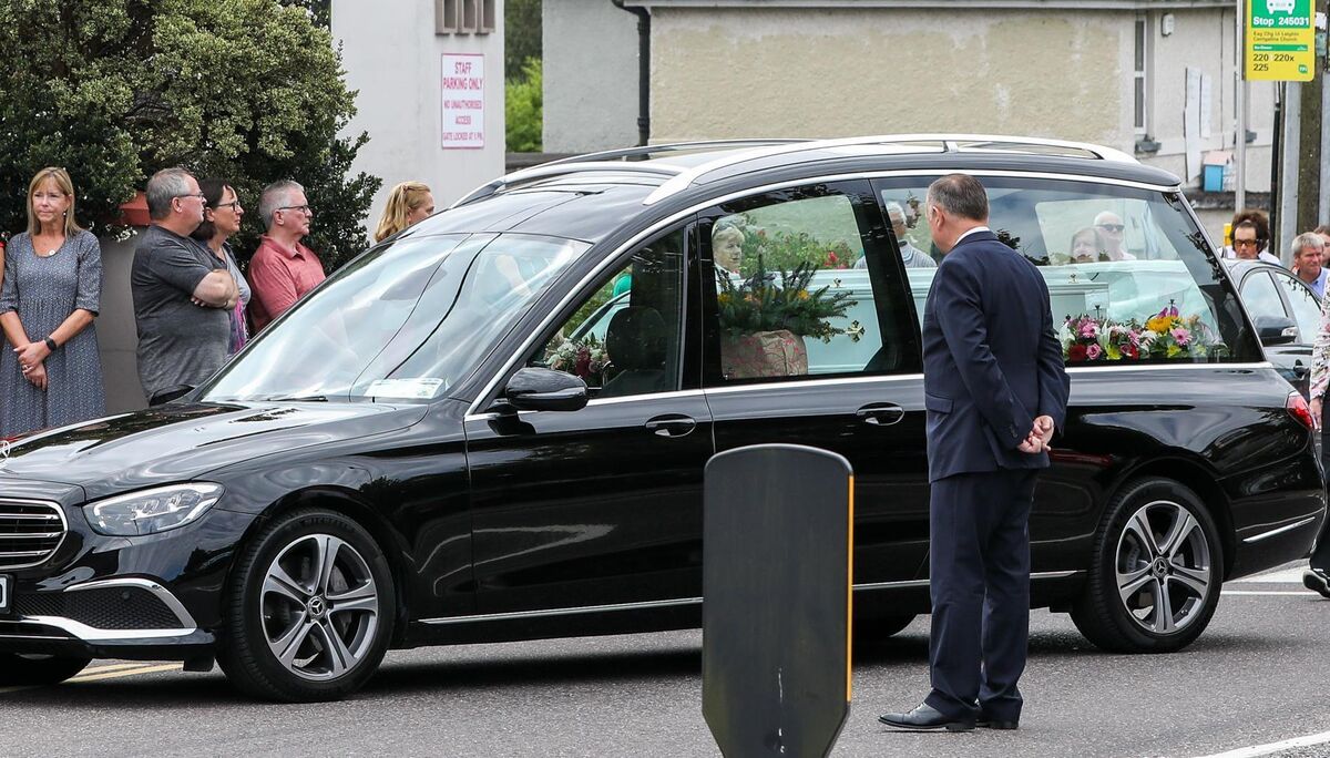 The funeral cortege arrives at the Church of Our Lady and St. John, Carrigaline for Requiem Mass to the memory of Emili Roman who died tragically earlier in the week. - Picture: David Creedon The funeral cortege arrives at the Church of Our Lady and St. John, Carrigaline for Requiem Mass to the memory of Emili Roman who died tragically earlier in the week. - Picture: David Creedon