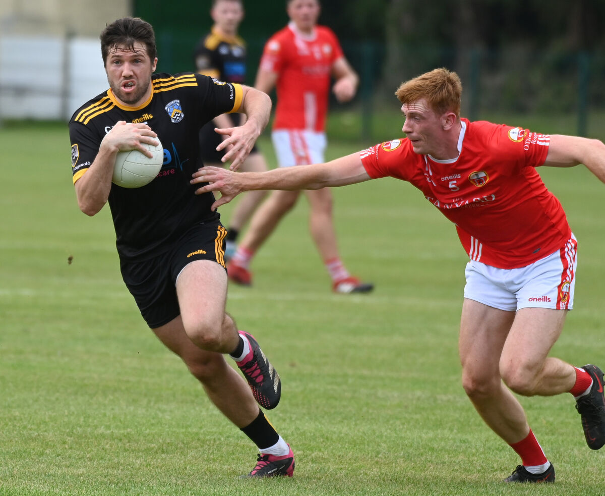 Fermoy's Tomás Clancy takes on O'Donovan Rossa's Kevin Hurley during the Bon Secours Hospital Cork SAFC game at Bandon. Picture: Eddie O'Hare Fermoy's Tomás Clancy takes on O'Donovan Rossa's Kevin Hurley during the Bon Secours Hospital Cork SAFC game at Bandon. Picture: Eddie O'Hare