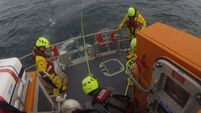 Five people rescued after boat engine fails two miles off coast of Co Cork