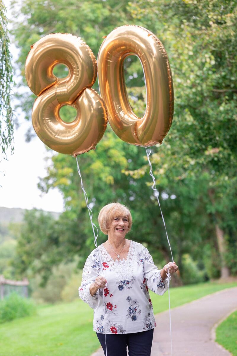 Irene turned 80 recently. Picture: Darragh Kane Irene turned 80 recently. Picture: Darragh Kane