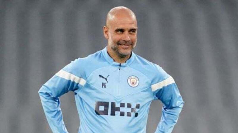 Pep Guardiola returns to work at Manchester City after back operation