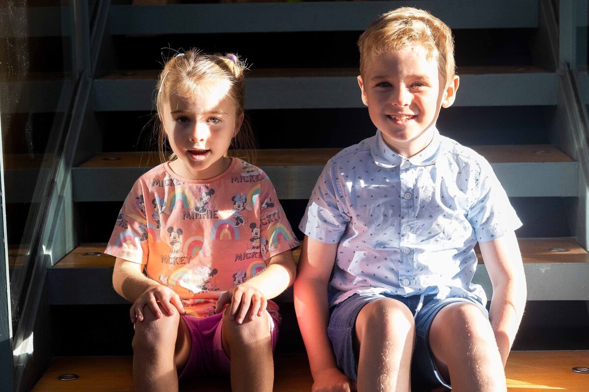 Éabha and Jack Murphy, Ballygarvan, Co. Cork pictured at the launch of Cork Folk Festival.  Picture: Alison Miles / OSM PHOTO