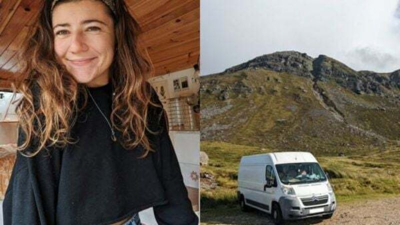 Designer who pays just €250 a month living in van says she ‘wouldn’t change it for the world’