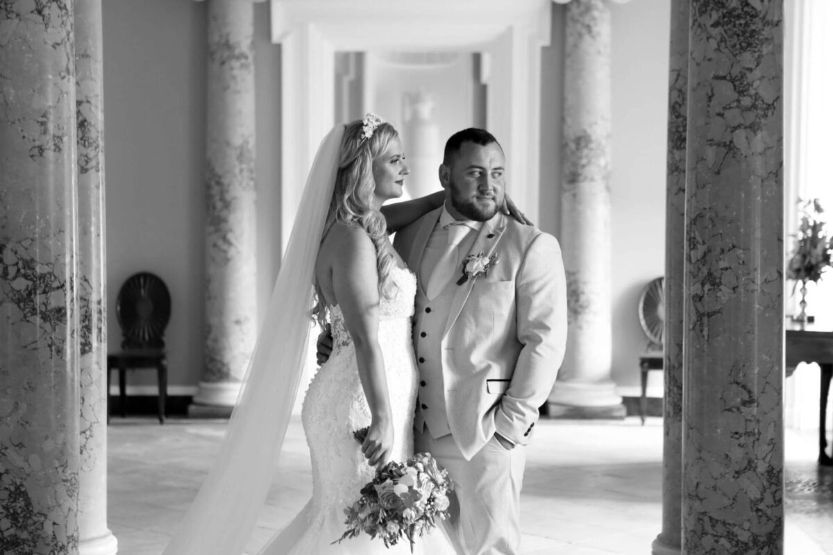 Rachel O'Sullivan and Danny O'Regan on their wedding day, at Fota House. Pictures: Ray Terry Photography 