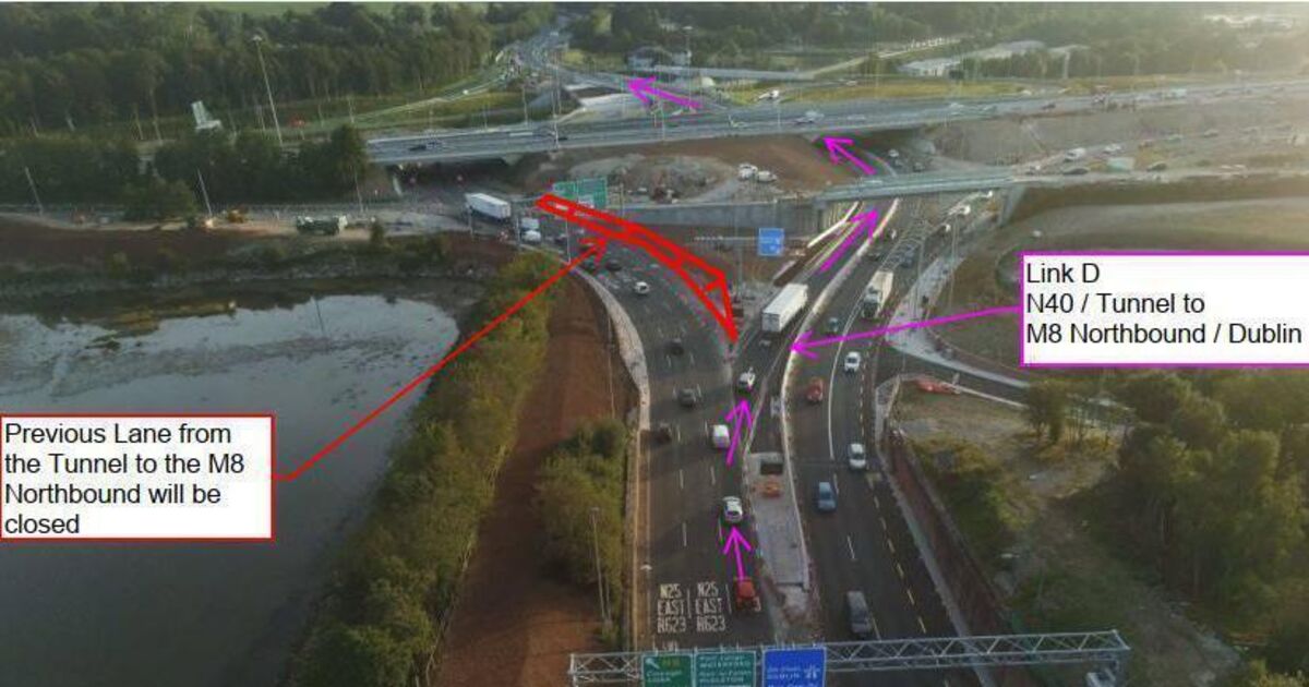 Upgrade works will see partial closures at Cork's Dunkettle interchange next week - Vimarsana News