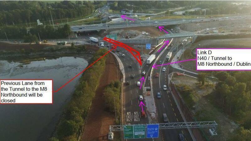 Upgrade works will see partial closures at Cork's Dunkettle interchange next week