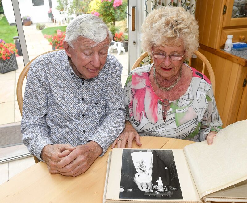 Former Cork Lord Mayor Dino Cregan and his wife Mary, looking through their wedding album at their home in Ballinlough. Former Cork Lord Mayor Dino Cregan and his wife Mary, looking through their wedding album at their home in Ballinlough.