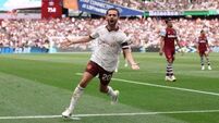 Late Bernardo Silva and Erling Haaland goals keep Manchester City top