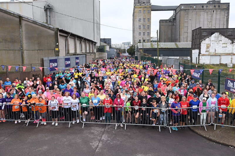 Start of the 2023 Echo Women's Mini-Marathon on Sunday. Pic: Larry Cummins 