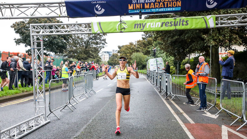 WATCH: Lizzie Lee wins The Echo Women's Mini-Marathon for the fourth time