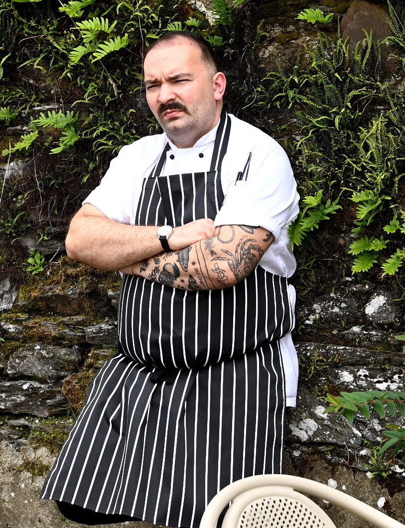 Chef Jack Bell at Jack's at Pilgrims restaurant in Rosscarbery. Picture; Eddie O'Hare Chef Jack Bell at Jack's at Pilgrims restaurant in Rosscarbery. Picture; Eddie O'Hare