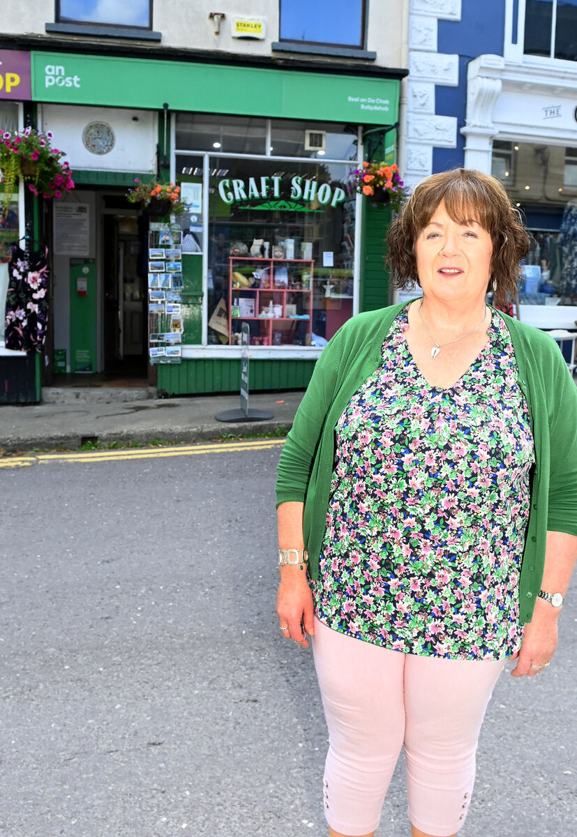 Bridie Roycroft, postmistress at Ballydehob post office. Picture; Eddie O'Hare Bridie Roycroft, postmistress at Ballydehob post office. Picture; Eddie O'Hare