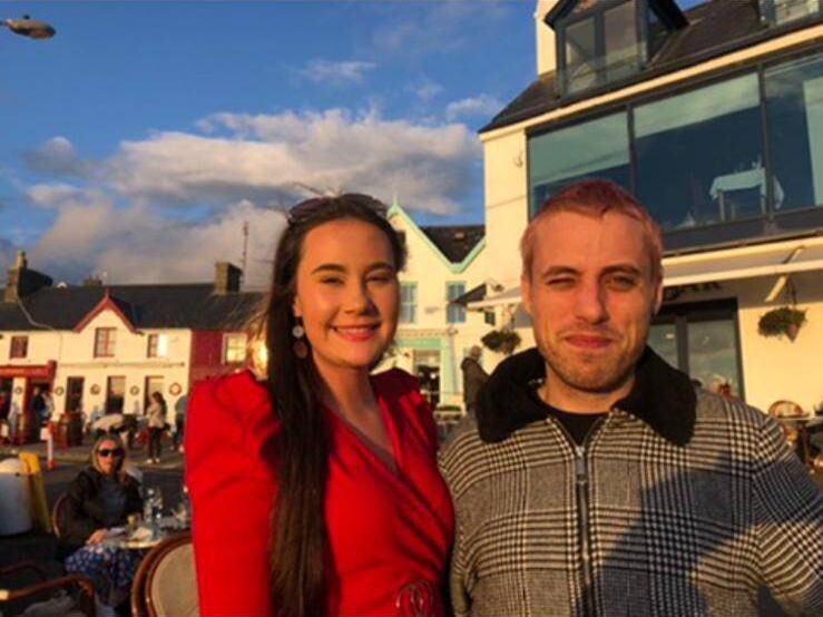 Mags Murphy's children, Niamh and David. Mags Murphy's children, Niamh and David.