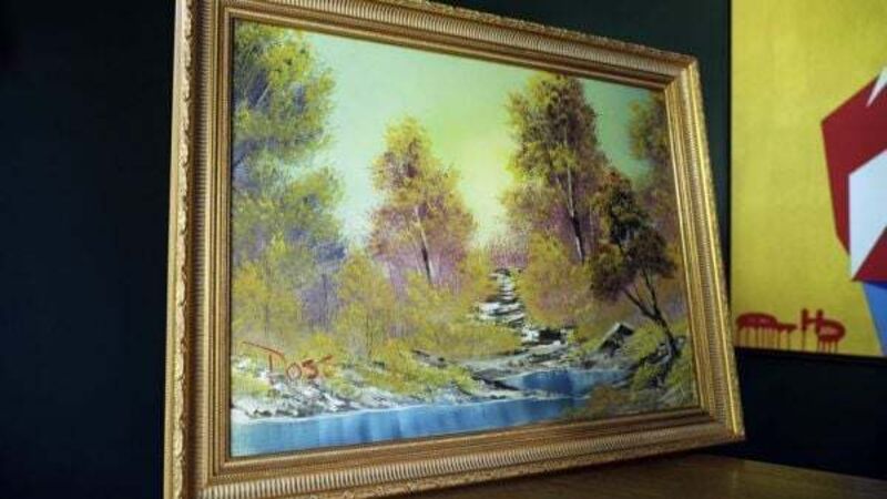 First Bob Ross TV painting, completed in 30 minutes, goes on sale for nearly $10m First Bob Ross TV painting, completed in 30 minutes, goes on sale for nearly $10m