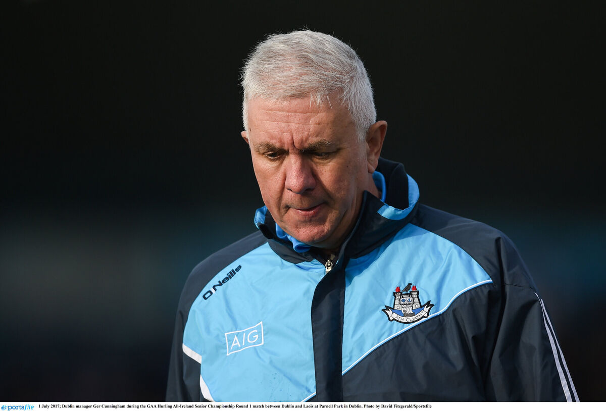 Former Dublin manager Ger Cunningham. Picture: David Fitzgerald/Sportsfile