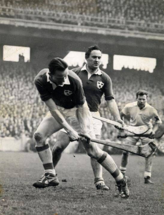 CORK GREAT: Jimmy Brohan playing with Munster in 1959 