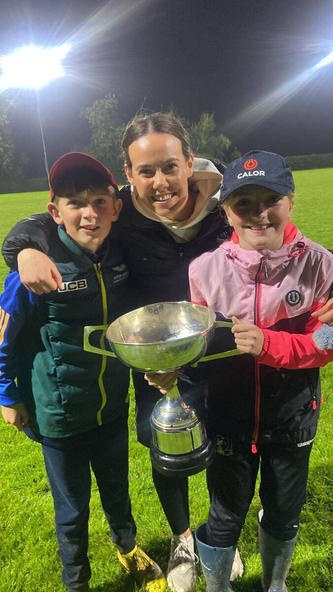 Happy days for Lisgoold supporters. Happy days for Lisgoold supporters.