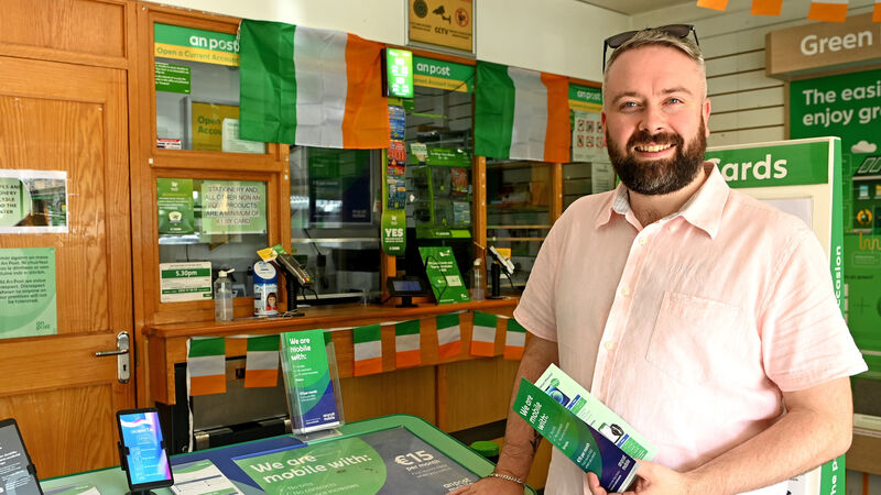 Blarney Post Master: When you open these doors you never know who might walk in... Blarney Post Master: When you open these doors you never know who might walk in...