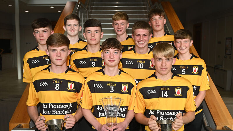 Rebel Óg awards: Na Piarsaigh U15s honoured for Premier 1 football triumph Rebel Óg awards: Na Piarsaigh U15s honoured for Premier 1 football triumph
