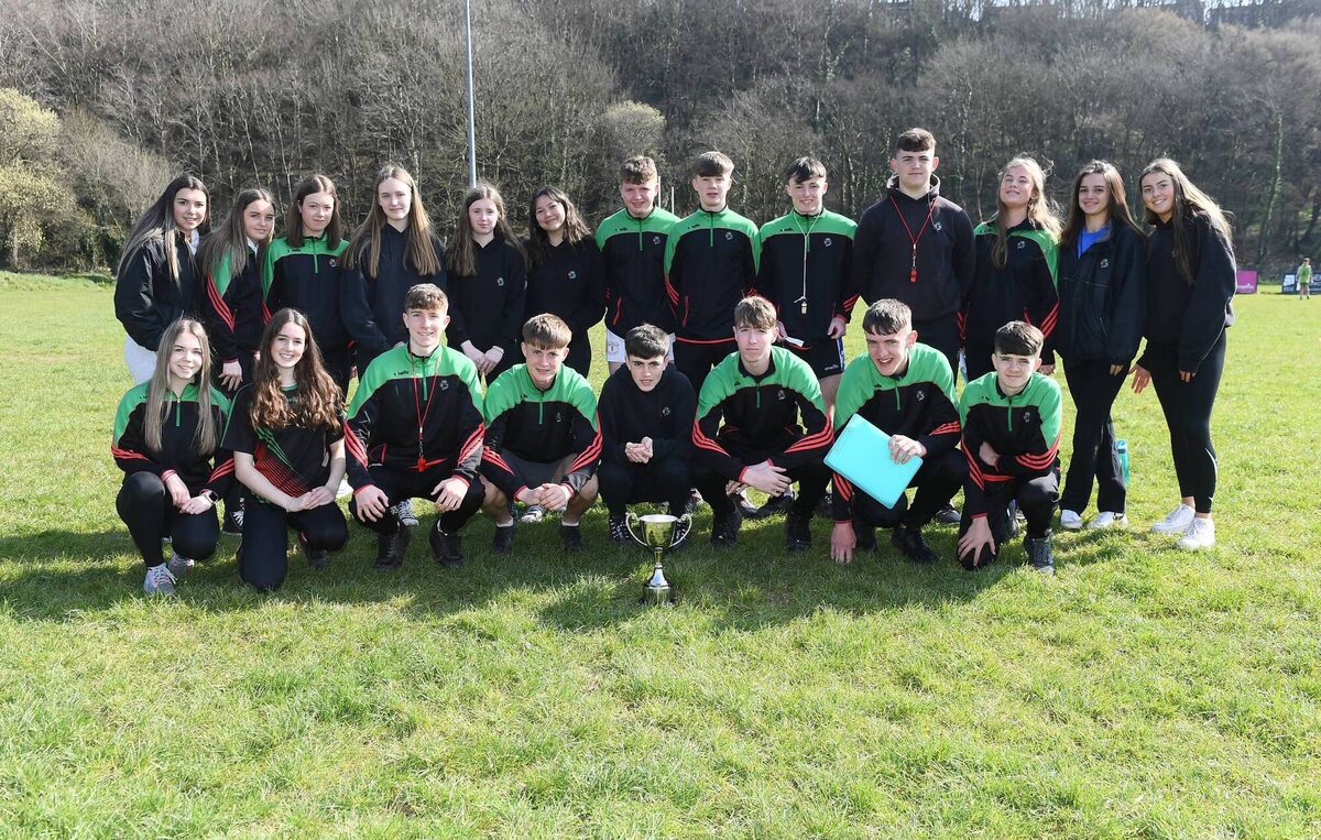 TY students at Coláiste an Phiarsaigh last year organised a gaelic football blitz at Glanmire GAA.