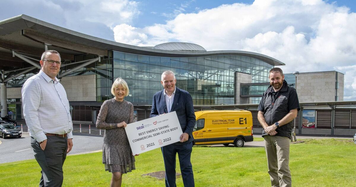 Cork Airport lands energy award - Vimarsana News