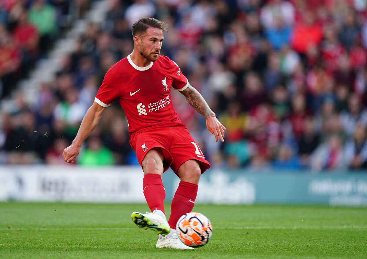 Liverpool's Alexis Mac Allister during the pre-season friendly match at Deepdale Stadium, Preston. Picture: Mike Egerton/PA Wire