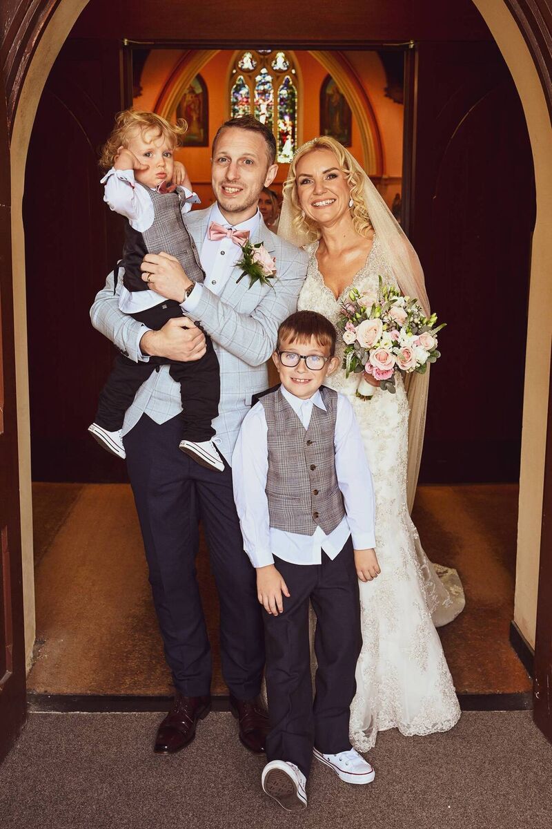 Jennifer and Patrick Barry, with their children Cillian, aged seven, and Luke, aged one. Jennifer and Patrick Barry, with their children Cillian, aged seven, and Luke, aged one.