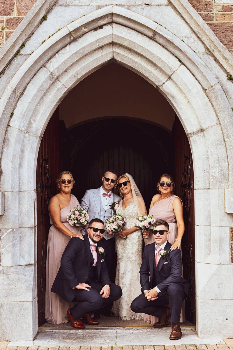 Maids of Honour were Jennifer’s sister Sarah and best friend Maria. Best man were Patrick’s brother Richie and his best friend Patrick. Maids of Honour were Jennifer’s sister Sarah and best friend Maria. Best man were Patrick’s brother Richie and his best friend Patrick.