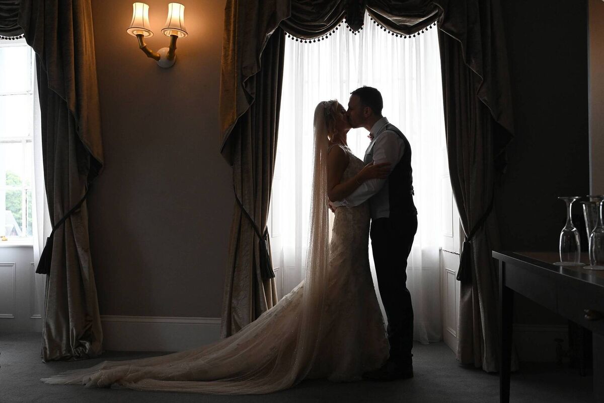 The happy couple. The happy couple.