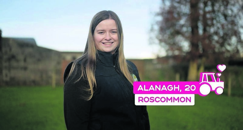 Farmers Alanagh Loftus, of Roscommon, also features in the TV show.
