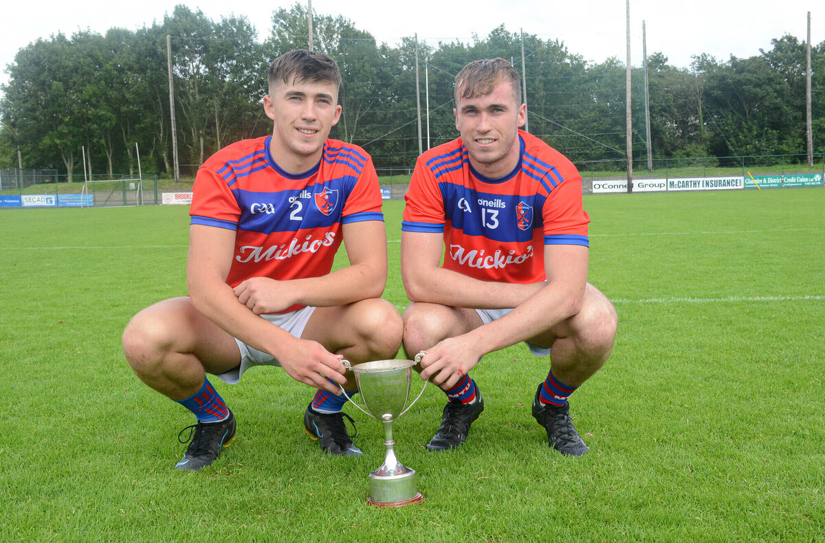 Brothers Cormac and Andrew O'Sullivan who were part of the Erin's Own team which beat Barryroe Picture: Howard Crowdy Brothers Cormac and Andrew O'Sullivan who were part of the Erin's Own team which beat Barryroe Picture: Howard Crowdy