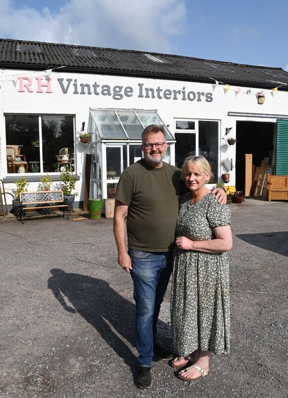 Rita and Ian Holding. Picture Denis Minihane.