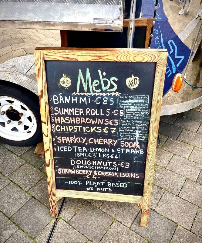 What is on the menu at Meb's food truck. What is on the menu at Meb's food truck.