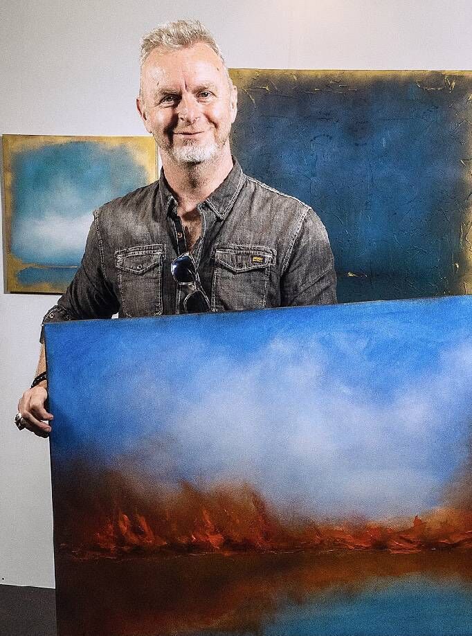Artist Keith O'Brien. Artist Keith O'Brien.