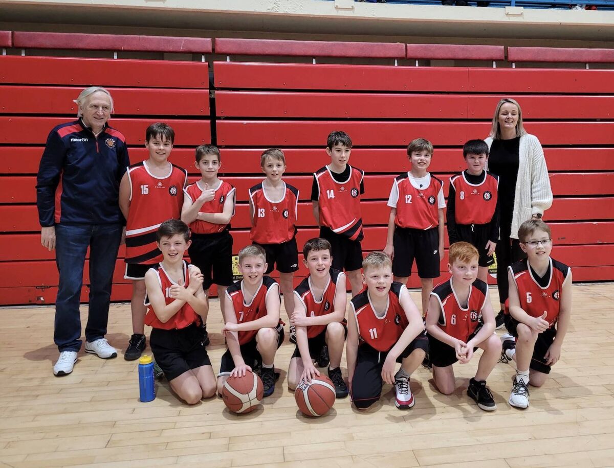 Coach Noel Ryan with the EC Glenmary U13 team at the Neptune Stadium. Coach Noel Ryan with the EC Glenmary U13 team at the Neptune Stadium.