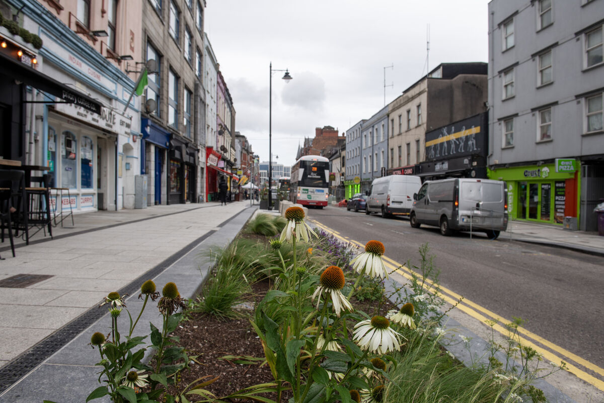  A section of the redeveloped section of MacCurtain Street, Cork. Picture Dan Linehan
