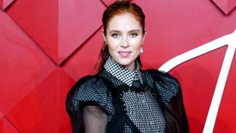 Strictly’s Angela Scanlon compares foot bandages to abstract modern art Strictly’s Angela Scanlon compares foot bandages to abstract modern art