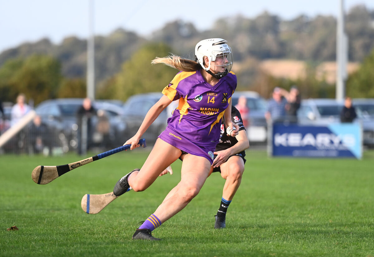 Niamh O'Regan on the move for St Catherine's. Picture: Larry Cummins Niamh O'Regan on the move for St Catherine's. Picture: Larry Cummins